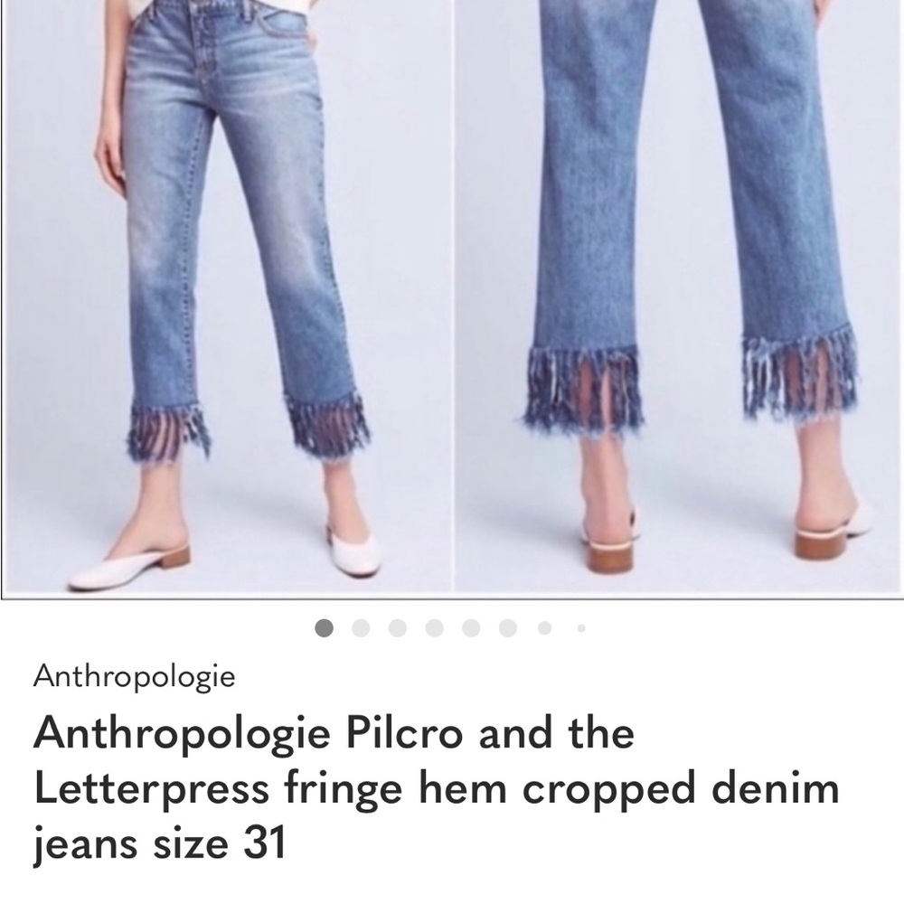 RESELLER BUNDLE: 6 pairs of denim jeans various sizes MADEWELL, Anthro, FP - Picture 6 of 8